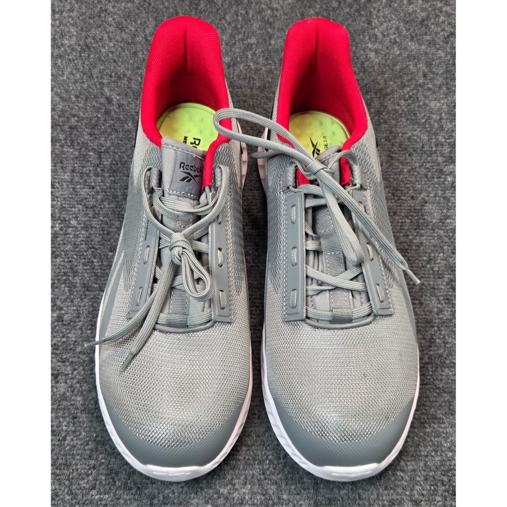 Reebok Work Sublite Cushion Mens 12 Shoes Grey Safety Toe RB4021